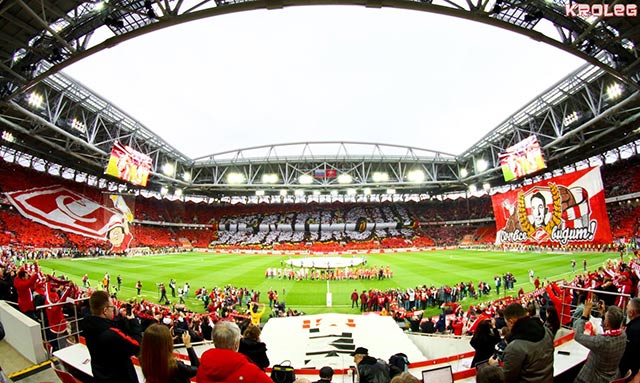 FC Spartak (Moscow) Team Fans in Action Editorial Photo - Image of