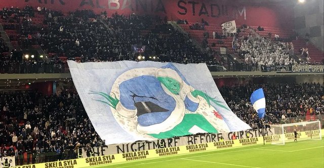 𝐂𝐚𝐬𝐮𝐚𝐥 𝐔𝐥𝐭𝐫𝐚 𝐎𝐟𝐟𝐢𝐜𝐢𝐚𝐥 on X: 03/12/2023 Albania🇦🇱 KF  Tirana - FK Partizani. Tirona Fanatics pyro in the derby   / X