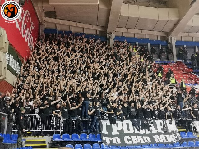 Hooligans.cz - Srbsko: KK Partizan - KK Crvena Zvezda