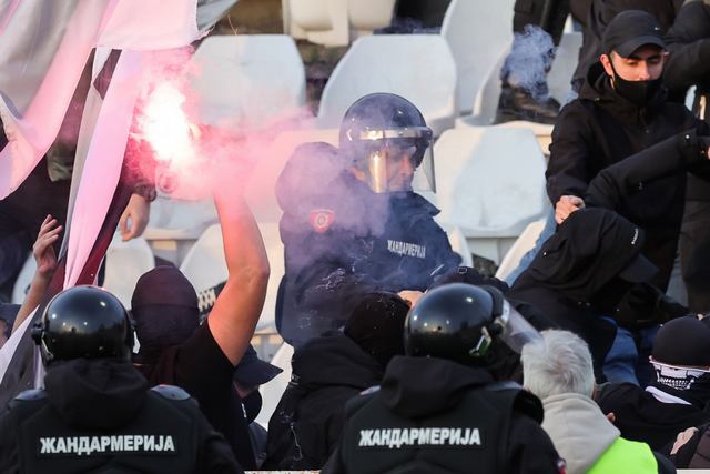 Partizan Belgrade x FK Čukarički 12/11/2023 na Super Liga 2023/24, Futebol