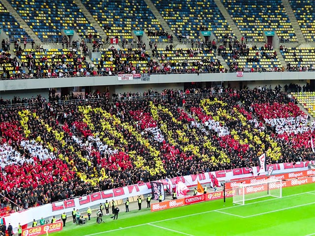 Ultras World - CSA Steaua vs Rapid Bucharest 14.04.18 4th Divsion Romania