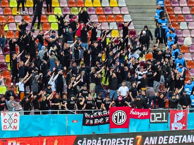 Ultras World - CSA Steaua vs Rapid Bucharest 14.04.18 4th Divsion Romania