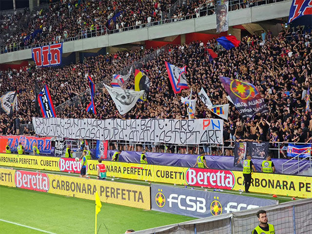 Fotbal Club FCSB x CFR Cluj 06/08/2023 na Liga I 2023/24, Futebol