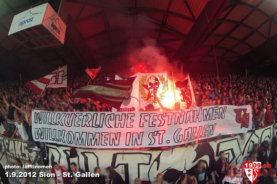 FC Sion - FC Sankt Gallen 01.09.2012