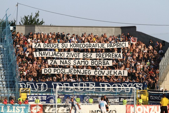 ULTRAS-TIFO.net - Curva Nord (Inter) away in Bergamo 11.11.2018